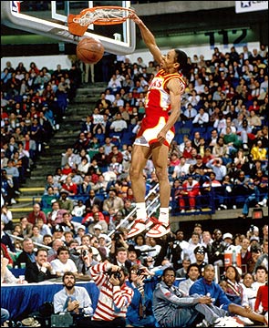 Spud Webb slam dunk champ Spud Webb slam dunk champ